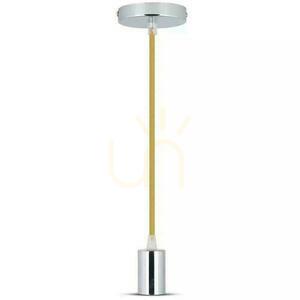 V-TAC Pandantiv Corp de iluminat Crom Metal Sârmă bej VT-7338-BE Garanție de 5 ani small 0