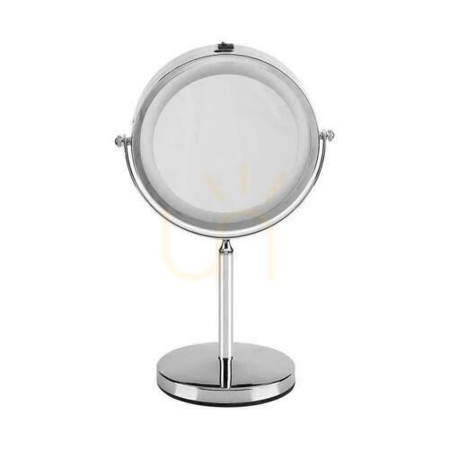 Verifica V-TAC Oglindă portabilă 3W LED baie machiaj 4xAAA fi.17CM crom VT-7572 6400K 30lm