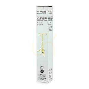 Stativ dublu pentru proiectoare V-TAC VT-41150 galben 1,8 m small 5