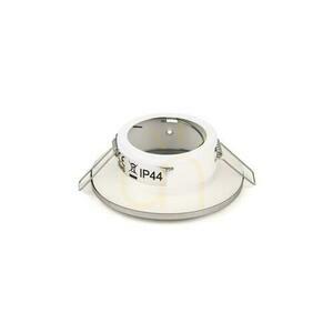 Mesh V-TAC GU10 încastrat rotund etanș cu sticlă IP44 Satin VT-981 3 ani garanție small 1