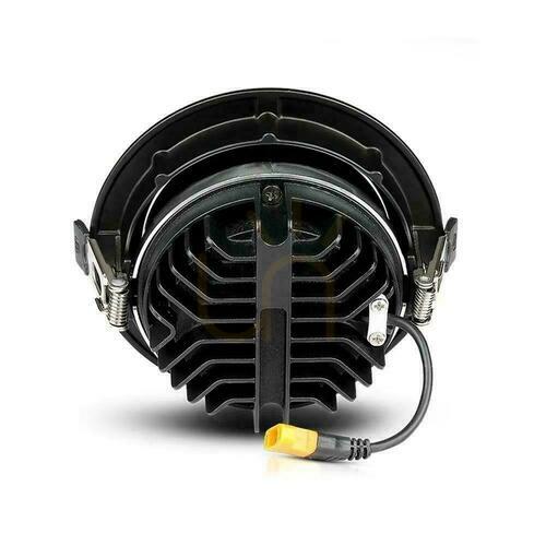 Verifica Downlight V-TAC SAMSUNG CHIP 20W Negru înclinat VT-2-13 6400K 1780lm 5 ani garanție