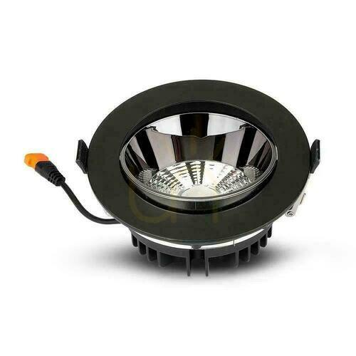 Verifica Downlight V-TAC SAMSUNG CHIP 20W Negru înclinat VT-2-13 6400K 1780lm 5 ani garanție