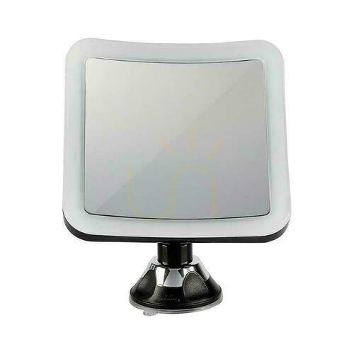 Verifica V-TAC Oglindă portabilă 3.2W LED baie machiaj 4xAAA fi.17CM crom VT-7573 6400K 30lm