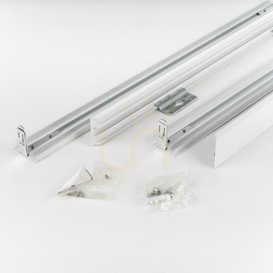 previzualizare Cadru pliabil din aluminiu pentru panouri LED 600X600 alb fără șuruburi vizibile V-TAC 5 ani garanție Cadru pliabil din aluminiu pentru panouri LED 600X600 alb fără șuruburi vizibile V-TAC 5 ani garanție