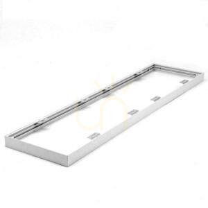 Cadru pliabil din aluminiu pentru panouri LED 1200X300 alb fără șuruburi vizibile V-TAC 5 ani garanție small 3