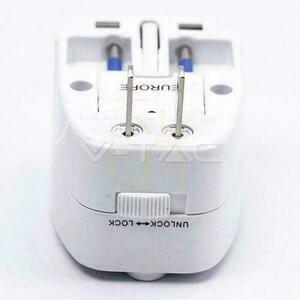 Adaptor universal de călătorie V-TAC 8705 cu protecție la suprasarcină small 3