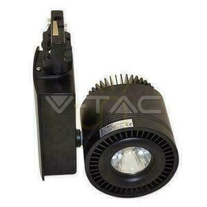 Corp de iluminat cu LED V-TAC Rail System 3F 45W COB CRI95+ Negru VT-4545 6000K 2300lm small 1