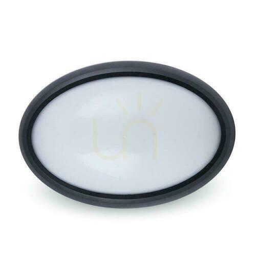 Verifica Plafond V-TAC 8W Oval Negru IP66 VT-8014-OV-B 3000K 560lm