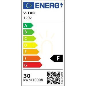 Corp de iluminat LED V-TAC Bus System 3F 30W 24st Black VT-4635B 6400K 2700lm Garanție de 5 ani small 1