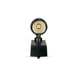 Corp de iluminat cu LED V-TAC Bus System 3F 10W 24st Alb negru VT-4512 6400K 800lm small 2