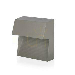 3W LED V-TAC Grey Square IP65 VT-1172-G 4000K 210lm Corp de iluminat pentru perete de fațadă. small 1