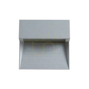 3W LED V-TAC Grey Square IP65 VT-1172-G 4000K 210lm Corp de iluminat pentru perete de fațadă. small 0