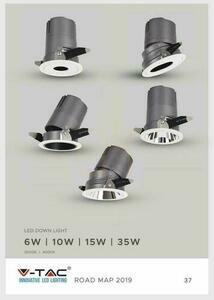 LED Downlight V-TAC 35W COB CREE CRI95+ UGR19 24st VT-2936 3000K 2300lm 5 ani garanție 7 LED Downlight V-TAC 35W COB CREE CRI95+ UGR19 24st VT-2936 3000K 2300lm 5 ani garanție small 7
