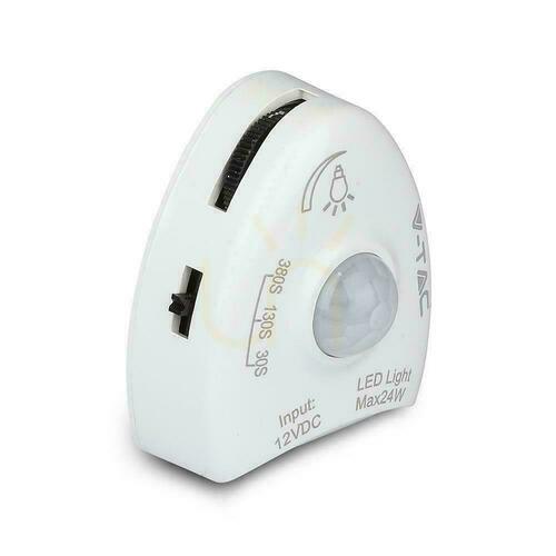 Verifica LED lumina de noapte V-TAC senzor de mișcare pat dublu 2x1.2mb VT-8068 3000K 260lm 3 ani garanție