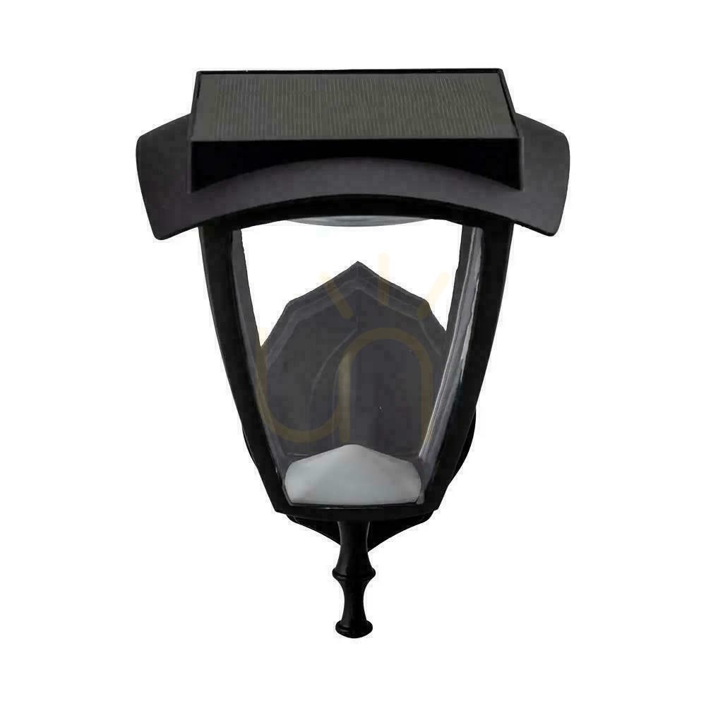 Vedere Lampă de perete de grădină Solar V-TAC 2W LED IP44 VT-982 3000K + 6000K 110lm 3 ani garanție Lampă de perete de grădină Solar V-TAC 2W LED IP44 VT-982 3000K + 6000K 110lm 3 ani garanție