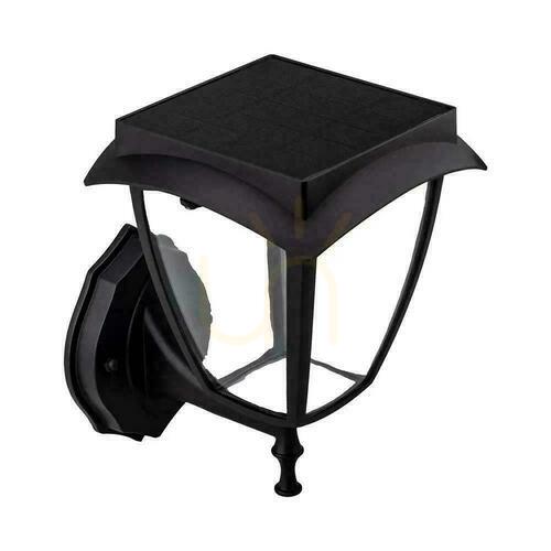 Verifica Lampă de perete de grădină Solar V-TAC 2W LED IP44 VT-982 3000K + 6000K 110lm 3 ani garanție