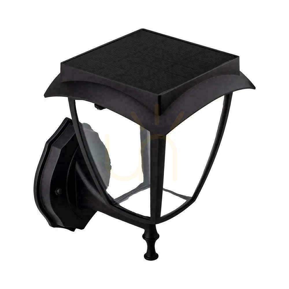 Verifica Lampă de perete de grădină Solar V-TAC 2W LED IP44 VT-982 3000K + 6000K 110lm 3 ani garanție Lampă de perete de grădină Solar V-TAC 2W LED IP44 VT-982 3000K + 6000K 110lm 3 ani garanție