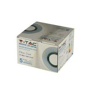 Mesh V-TAC GIPS BETON GU10 rotund încastrat alb/crom VT-862-CRD 5 ani garanție small 6