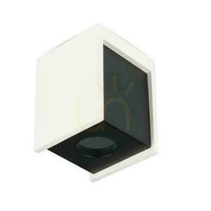 V-TAC GIPS BETON GU10 pătrat montat la suprafață alb/negru VT-860-GB 5 ani garanție small 0