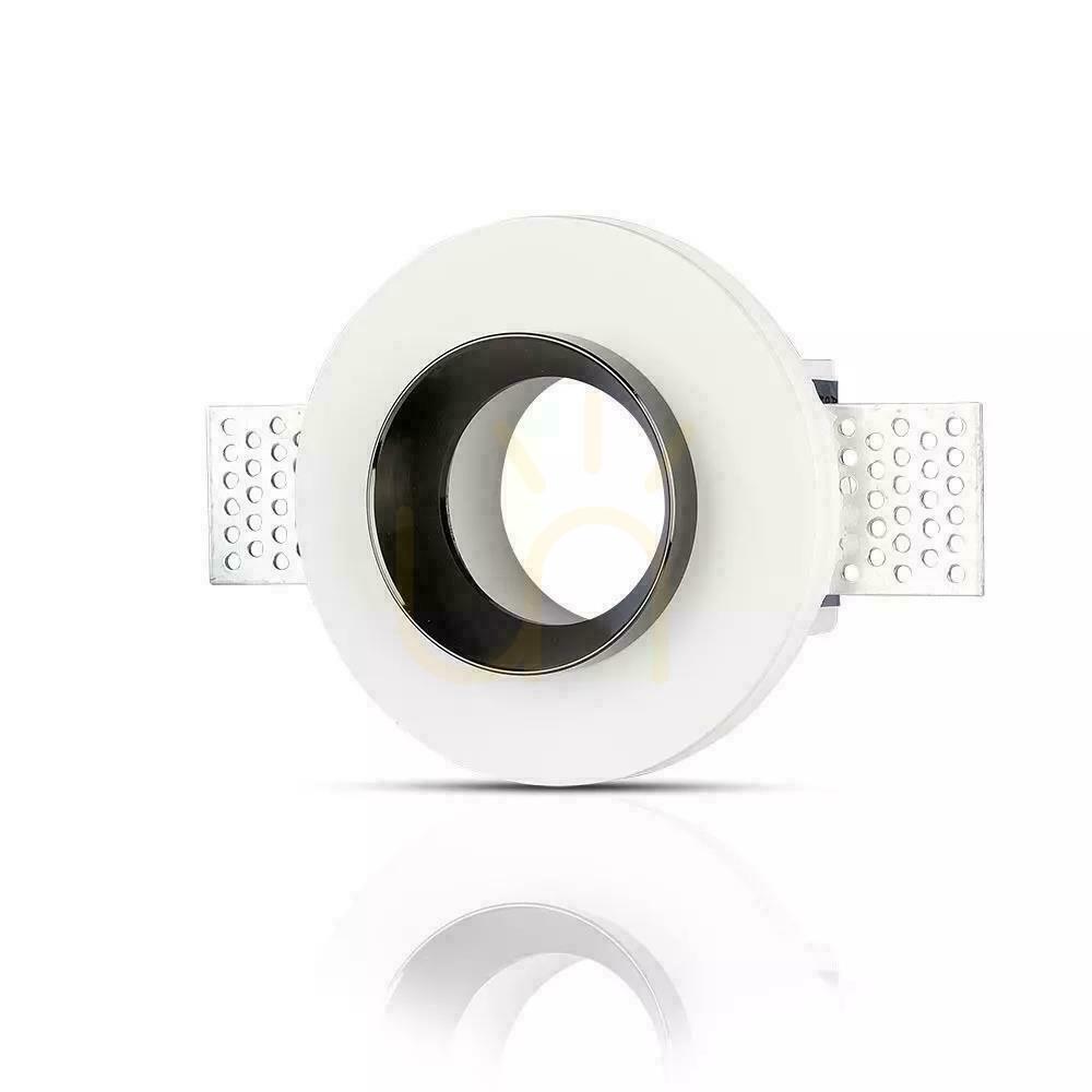 Verifica Mesh V-TAC GIPS GU10 rotund încastrat G-K alb+crom VT-866-CRD 5 ani garanție Mesh V-TAC GIPS GU10 rotund încastrat G-K alb+crom VT-866-CRD 5 ani garanție
