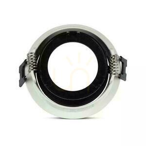 V-TAC GU10 Eyelet încastrat alb / negru rotund VT-872-WB Garanție de 3 ani small 6
