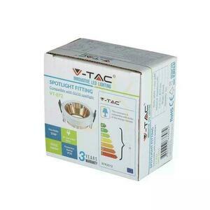 V-TAC GU10 Plasă de încastrat alb/alamă aurie rotundă VT-872-WR Garanție de 3 ani 4 V-TAC GU10 Plasă de încastrat alb/alamă aurie rotundă VT-872-WR Garanție de 3 ani small 4