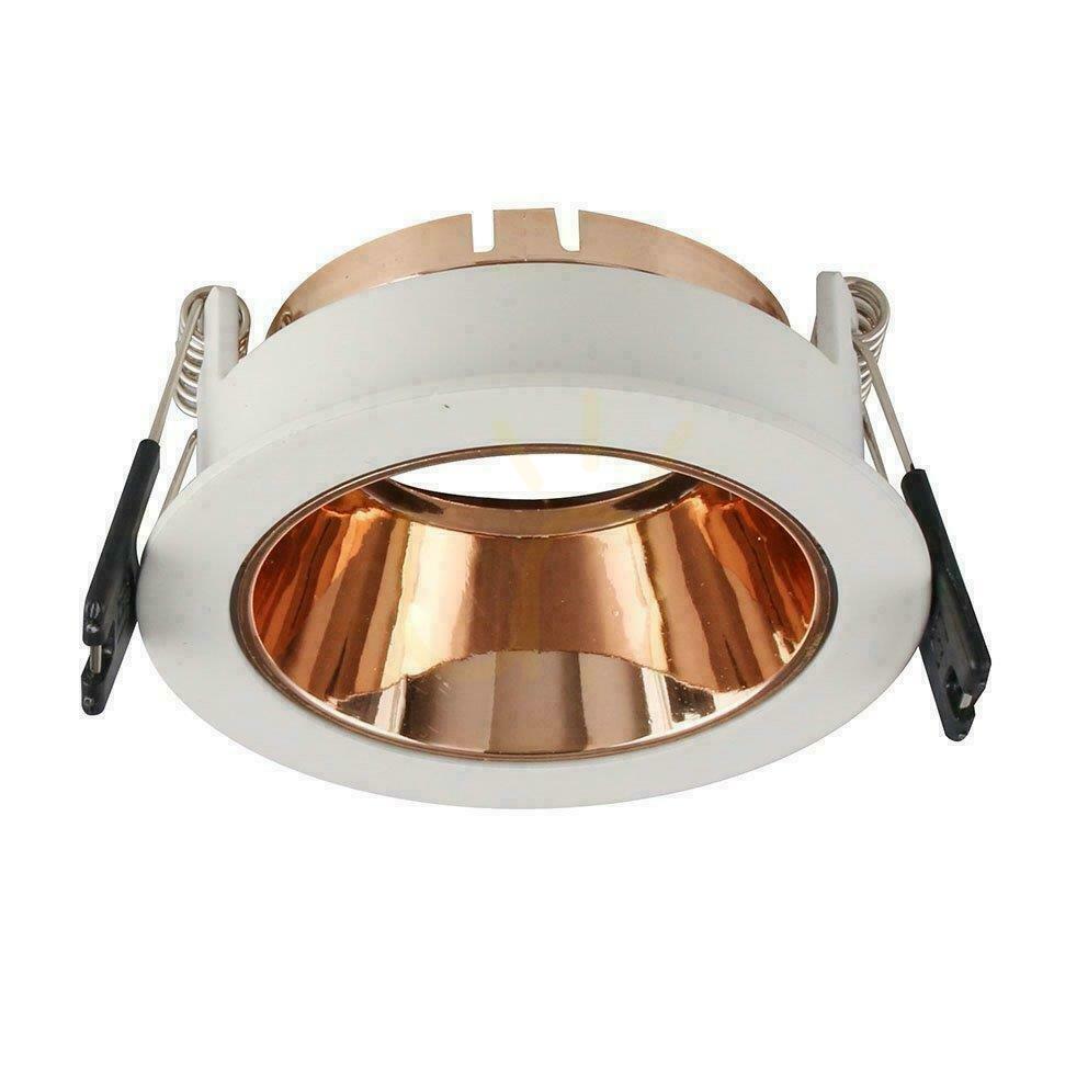 Verifica V-TAC GU10 Plasă de încastrat alb/alamă aurie rotundă VT-872-WR Garanție de 3 ani V-TAC GU10 Plasă de încastrat alb/alamă aurie rotundă VT-872-WR Garanție de 3 ani