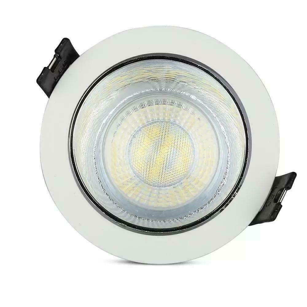 previzualizare V-TAC GU10 Eylet încastrat alb / crom rotund VT-872-WC Garanție de 3 ani V-TAC GU10 Eylet încastrat alb / crom rotund VT-872-WC Garanție de 3 ani