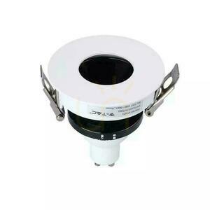 Spot încastrat V-TAC VT-873-WB pentru GU10, alb cu inel interior negru, rotund, Ø80 mm small 3