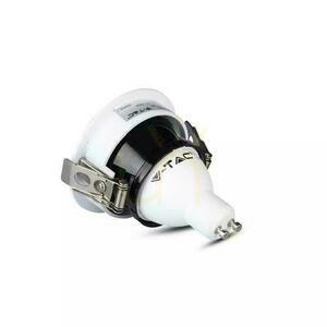 Spot încastrat V-TAC VT-873-WB pentru GU10, alb cu inel interior negru, rotund, Ø80 mm small 5