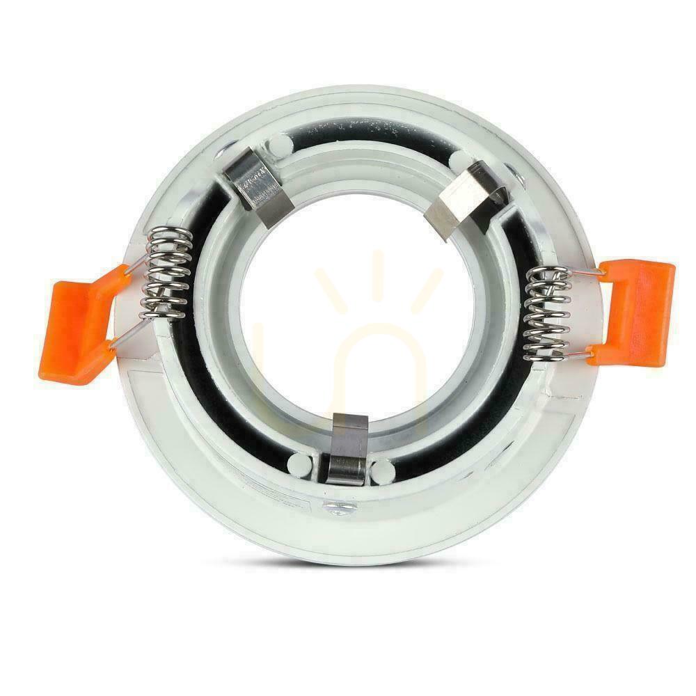 Verifica V-TAC GU10 Plasă rotundă încastrată alb VT-876-RD Garanție de 3 ani V-TAC GU10 Plasă rotundă încastrată alb VT-876-RD Garanție de 3 ani