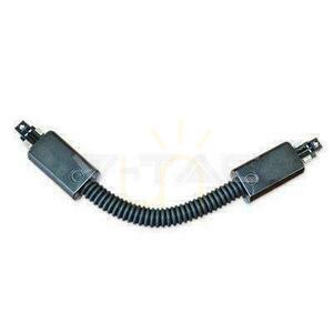 Conector flexibil pentru șine de iluminat trifazate V-TAC 3559, negru small 1