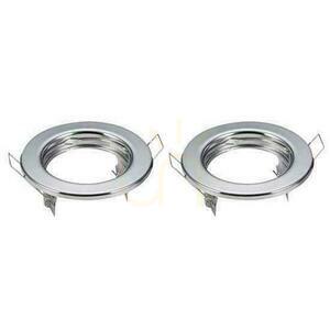 Spot încastrat V-TAC VT-778-CH, GU10, crom, Ø80 mm, set de 2 small 0