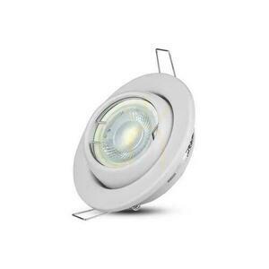 V-TAC GU10 Plasă rotundă cu unghi reglabil Alb VT-780-WH small 3
