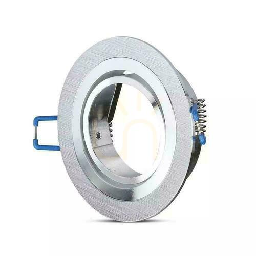 Verifica Rama încastrată V-TAC VT-782RD-AB rotundă din aluminiu periat GU10