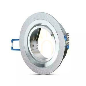 Rama încastrată V-TAC VT-782RD-AB rotundă din aluminiu periat GU10 small 1