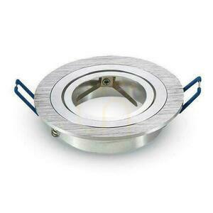 Rama încastrată V-TAC VT-782RD-AB rotundă din aluminiu periat GU10 small 0