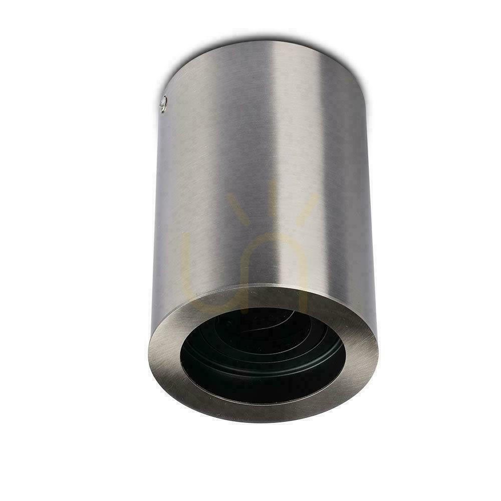 Verifica V-TAC Aluminiu GU10 Tub rotund montat la suprafață Satin+Negru 142x100 VT-796-SN Corp de iluminat V-TAC Aluminiu GU10 Tub rotund montat la suprafață Satin+Negru 142x100 VT-796-SN Corp de iluminat