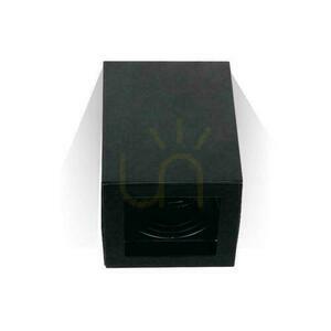 V-TAC Aluminiu GU10 Cub pătrat montare la suprafață negru 142x100x100 VT-797-B. small 1