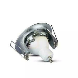 Eyelet V-TAC aluminiu turnat GU10 rotund gri argintiu VT-774-MG small 4