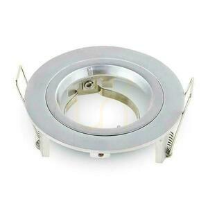 Eyelet V-TAC aluminiu turnat GU10 rotund gri argintiu VT-774-MG small 0
