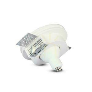 Mesh V-TAC GIPS GU10 încastrat rotund Fi.100 alb VT-771 small 5