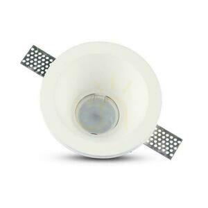 Corp de iluminat încastrat V-TAC VT-773 GU10 din gips, alb, Ø13,2 cm small 3