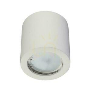 Corp de iluminat V-TAC GIPS GU10 tub rotund alb 70x75 VT-727RD montat aparent small 0