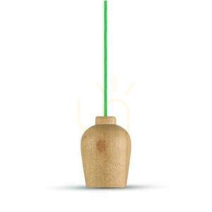 V-TAC Pandantiv Lumină lemn verde sârmă VT-7778-GN 5 ani garanție small 2