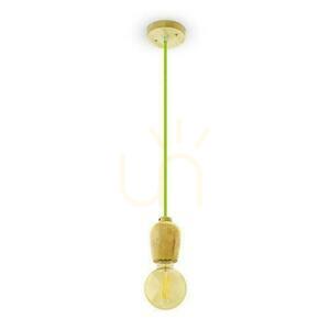 V-TAC Pandantiv Lumină lemn verde sârmă VT-7778-GN 5 ani garanție small 3
