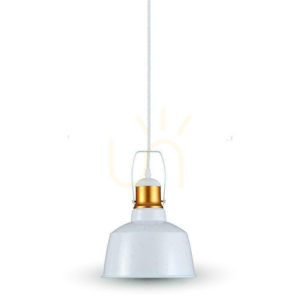 Verifica V-TAC LOFT Corp de iluminat cu pandantiv Vintage White VT-7422-WH Garanție de 5 ani V-TAC LOFT Corp de iluminat cu pandantiv Vintage White VT-7422-WH Garanție de 5 ani