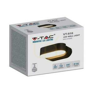 Lampă de perete V-TAC 6W LED negru IP65 pivotant 350st VT-816 4000K 800lm. 5 Lampă de perete V-TAC 6W LED negru IP65 pivotant 350st VT-816 4000K 800lm. small 5