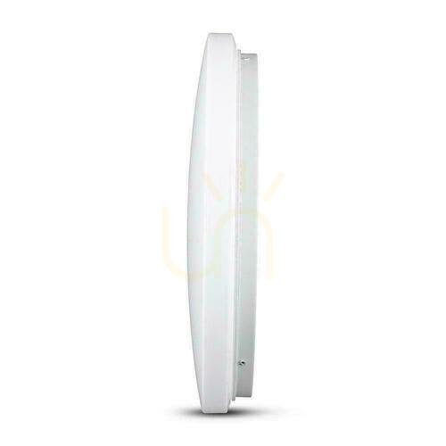 Verifica Plafond V-TAC 18W Milky CCT Schimbare de culoare fi.310 VT-8418 3000K-6400K 1800lm