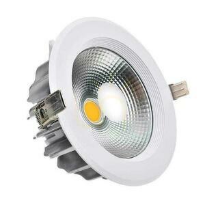 LED V-TAC 30W COB Downlight 120Lm/W VT-26301 6000K 3100lm. small 0